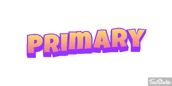 Primary Текстовый эффект