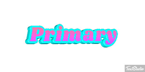 Primary Текстовый эффект