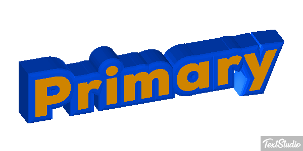 Primary Текстовый эффект