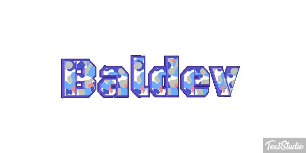 Baldev Text effect