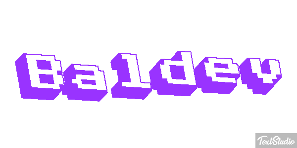 Baldev Text effect