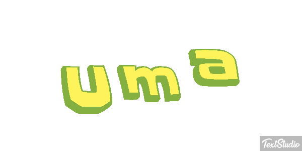 Uma Efeito do texto