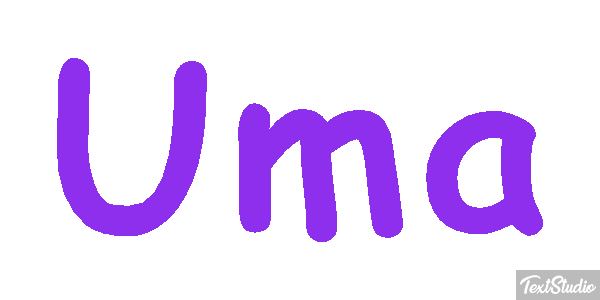 Uma Efeito do texto
