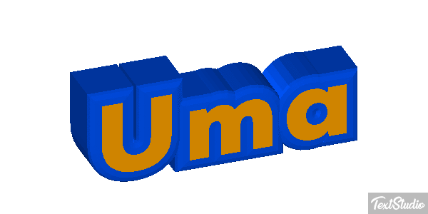 Uma Efeito do texto