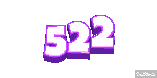 522 Text effect