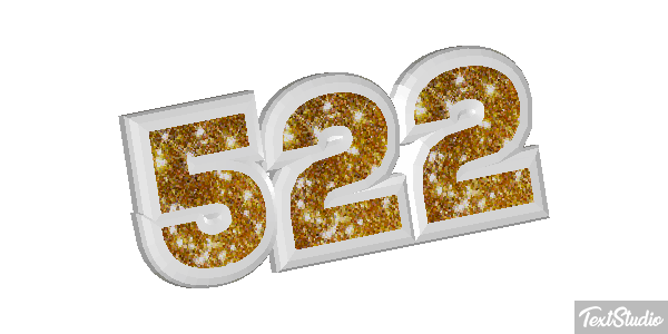 522 Text effect