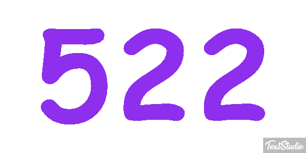 522 Text effect