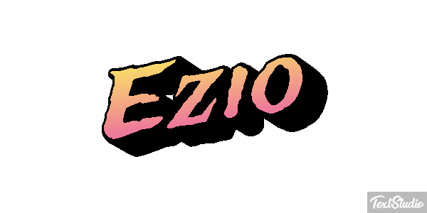 Ezio Effetto testo
