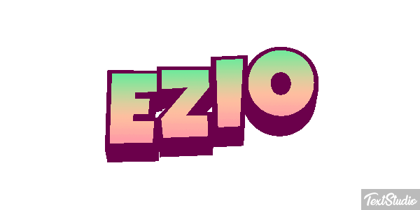Ezio Effetto testo