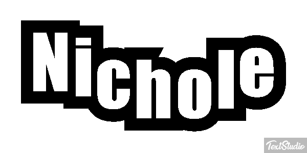Nichole Text effect