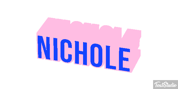 Nichole Text effect