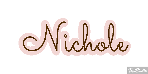 Nichole Text effect