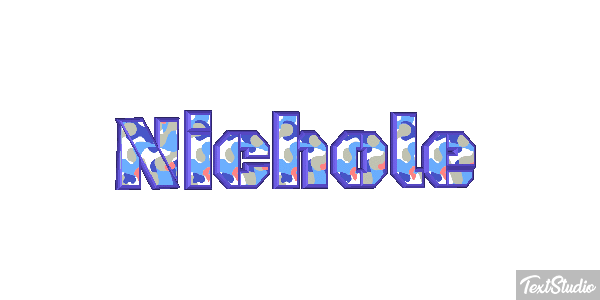 Nichole Text effect