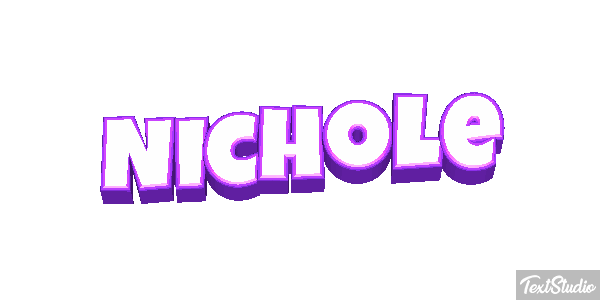 Nichole Text effect