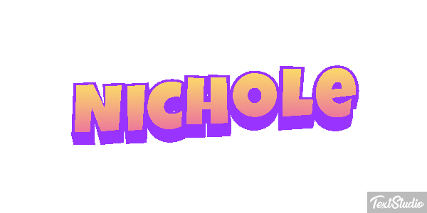 Nichole Text effect