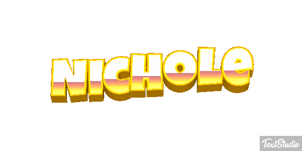 Nichole Text effect