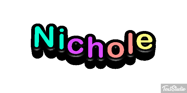 Nichole Text effect