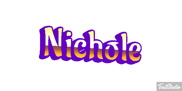 Nichole Text effect
