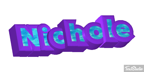 Nichole Text effect