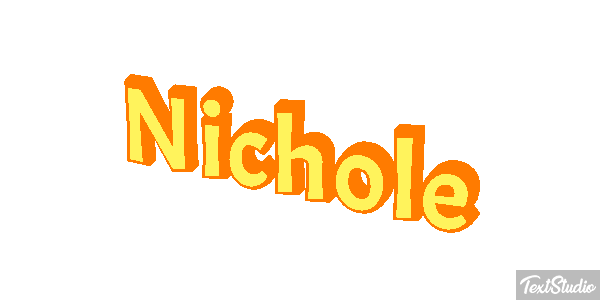 Nichole Text effect