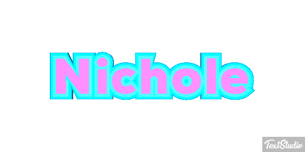 Nichole Text effect