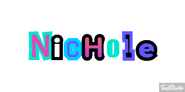 Nichole Text effect