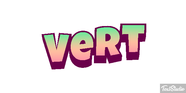 Vert Effet de texte