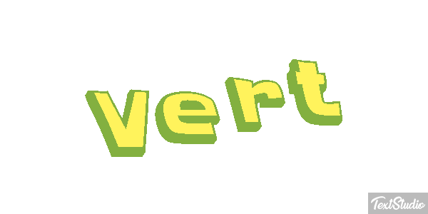 Vert Effet de texte