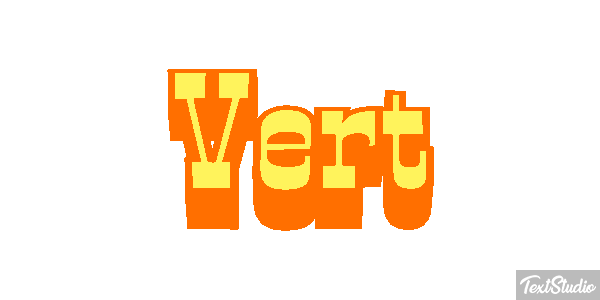 Vert Effet de texte