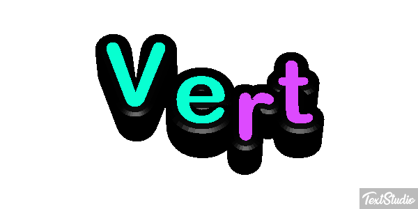 Vert Effet de texte