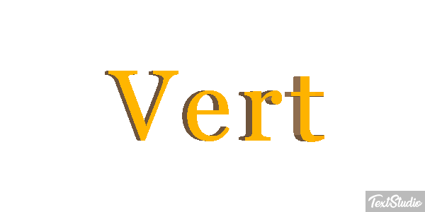 Vert Effet de texte