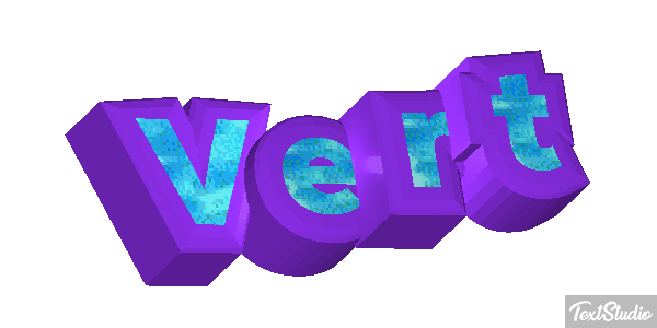 Vert Effet de texte