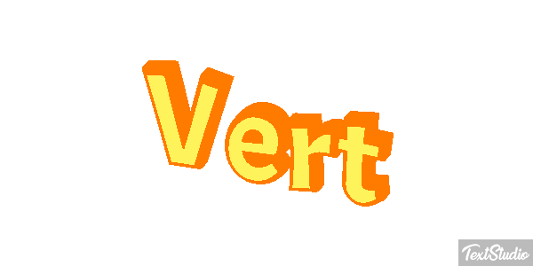Vert Effet de texte