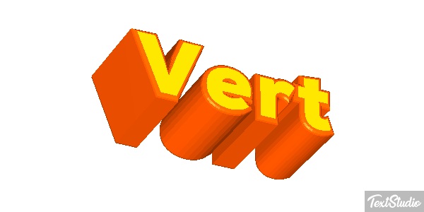 Vert Effet de texte