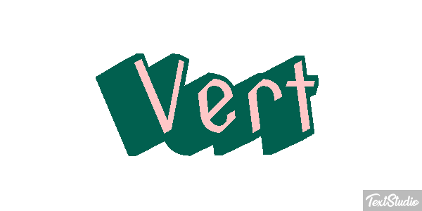 Vert Effet de texte
