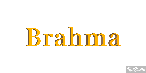 Brahma Effetto testo