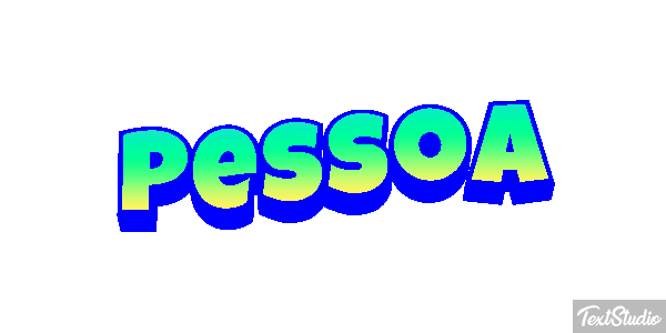 Pessoa Texteffekt