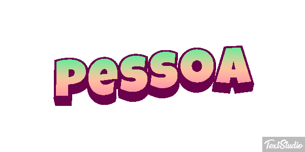 Pessoa Texteffekt