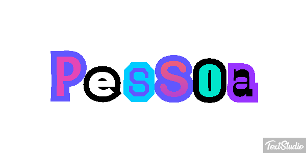 Pessoa Texteffekt