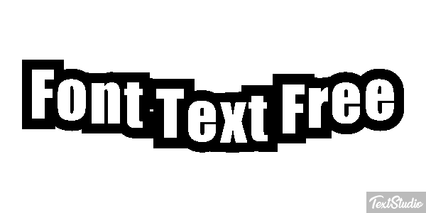 Font Text Free Efekt tekstowy