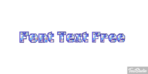Font Text Free Efekt tekstowy