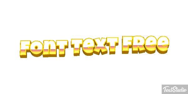 Font Text Free Efekt tekstowy