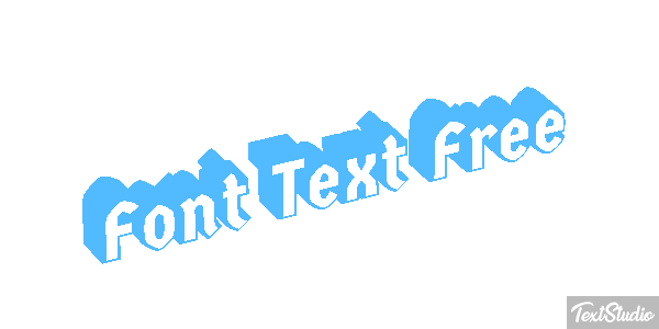 Font Text Free Efekt tekstowy