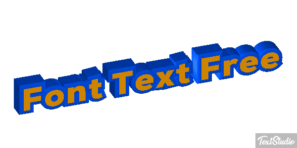 Font Text Free Efekt tekstowy