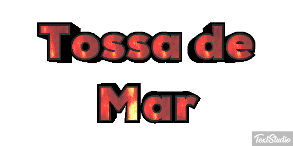 Tossa de Mar Efekt tekstowy