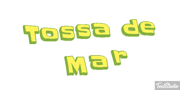 Tossa de Mar Efekt tekstowy