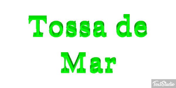 Tossa de Mar Efekt tekstowy