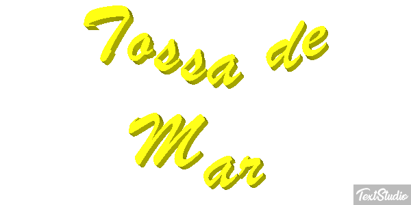 Tossa de Mar Efekt tekstowy