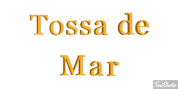Tossa de Mar Efekt tekstowy