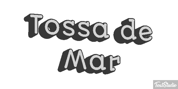 Tossa de Mar Efekt tekstowy
